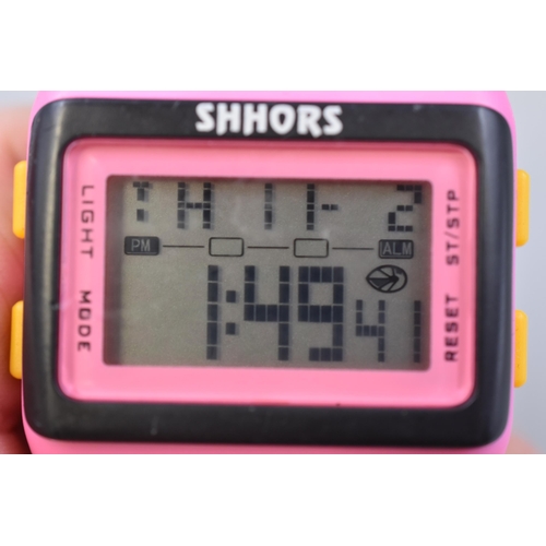 123 - SHHORS Digital Watch (Working)