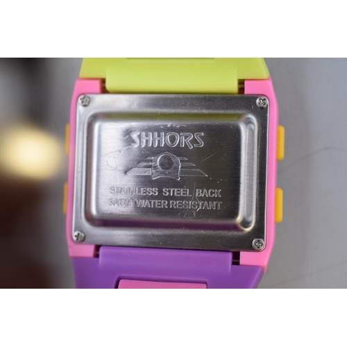 123 - SHHORS Digital Watch (Working)