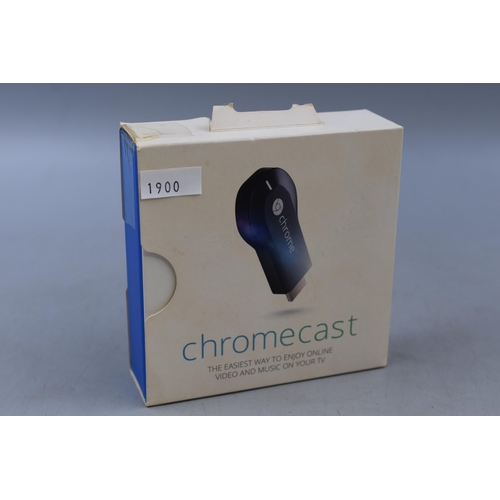 472 - A Boxed Google Chromecast