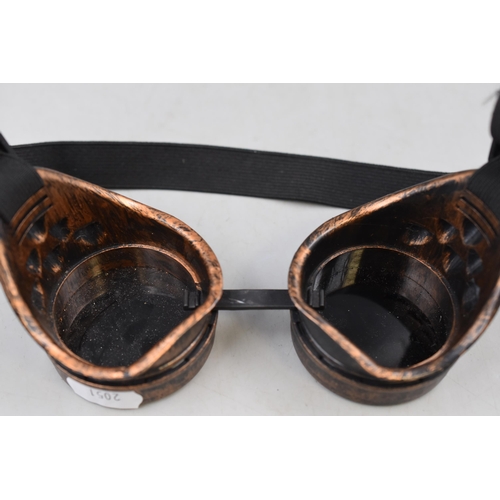 481 - Pair of Steam Punk Fancy Dress Goggles