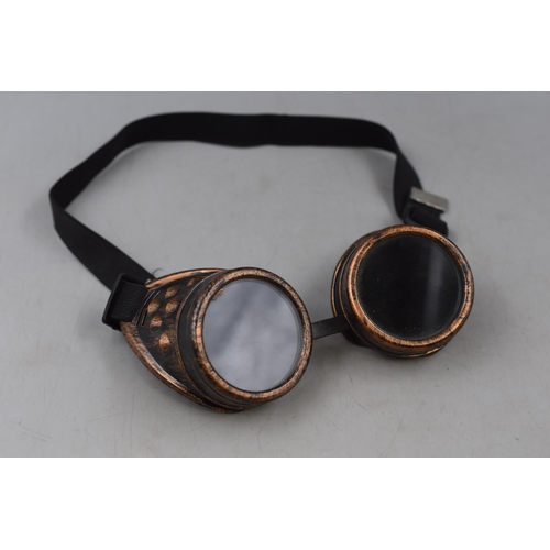 481 - Pair of Steam Punk Fancy Dress Goggles