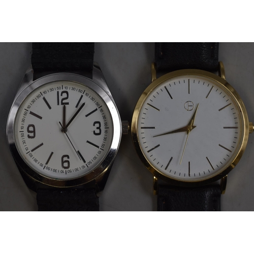 173 - Four Quartz Gents Watches (Working)