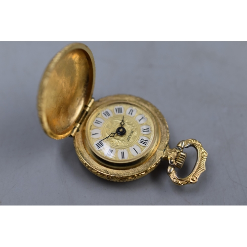 174 - Buler Ladies Mechanical pocket Watch (Working)