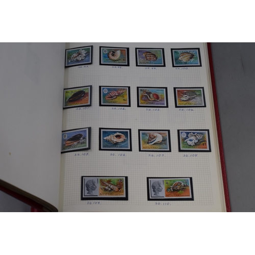 513 - Album Containing a Selection of Mint Stamps, includes Mauritius, Gambia, Gibraltar, Kiribait and mor... 