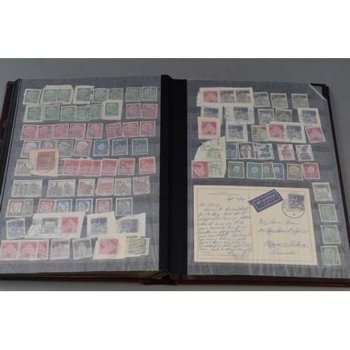 514 - Album Containing a Selection of German and Irish Stamps, dating as far back as 1880's