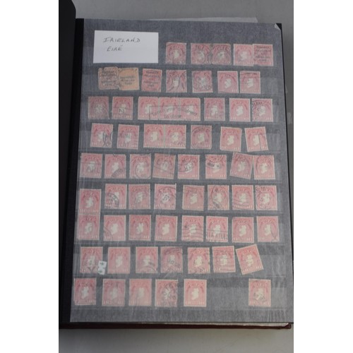 514 - Album Containing a Selection of German and Irish Stamps, dating as far back as 1880's