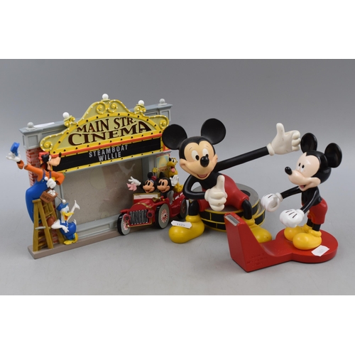 205 - Collection of Three Walt Disney Pieces All Featuring Mickey Mouse, All A/F