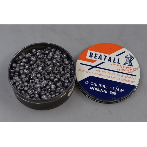 238 - Tin of .22 Air Rifle Lead pellets