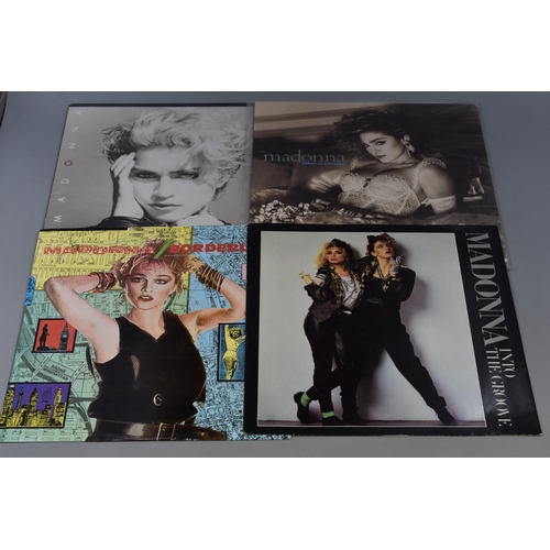 569 - A Selection of Six Madonna Singles and Vinyls To Include Like a Virgin, Into The Groove, Self-Titled... 