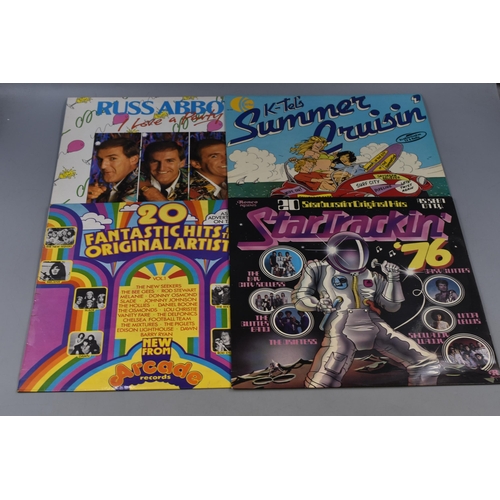 576 - Seventeen 70s & 80s vinyl albums to include Elvis, Simon and Garfunkel, ABBA, Nolan Sisters, Cha... 