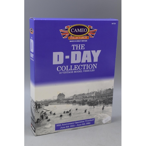 278 - Cameo The D-Day Collection From Corgi: 10 Vintage Model Vehicles , Model No 99728