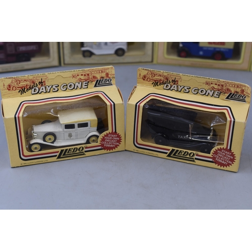 610 - Collection of Eleven Boxed Die-Cast Model Vehicles By Lledo Depicting Various to Include, Preston Gu... 