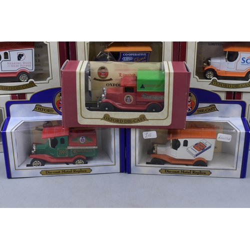 613 - Collection of Fifteen Various Limited Edition Oxford Die-Cast Vehicles all With Certificate of Authe... 