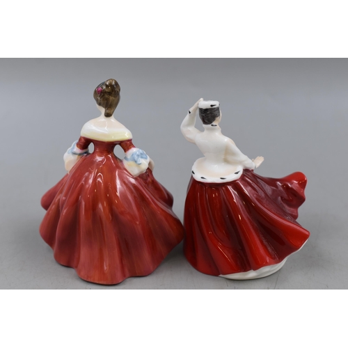 319 - Two Royal Doulton Porcelain Figures To Include 'Gail' and 'Southern Belle'. Approx 4