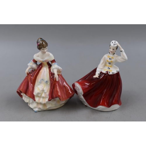 319 - Two Royal Doulton Porcelain Figures To Include 'Gail' and 'Southern Belle'. Approx 4