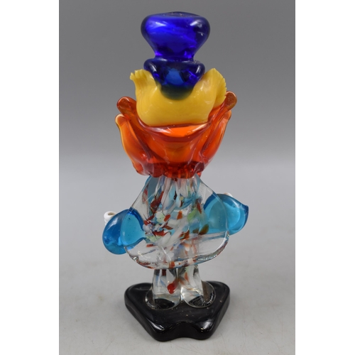 351 - Murano Style Clown Figure (8