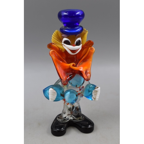 351 - Murano Style Clown Figure (8