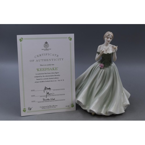 362 - Royal Worcester Keepsake Limited Edition Figurine ( 9