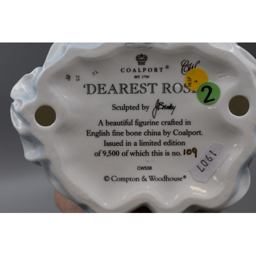 363 - Coalport Dearest Rose Limited Edition Figurine (9