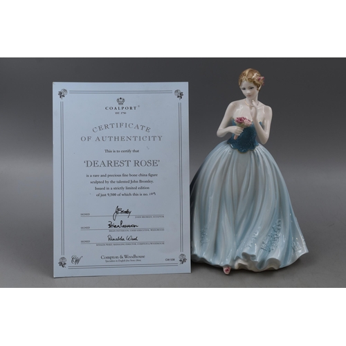 363 - Coalport Dearest Rose Limited Edition Figurine (9