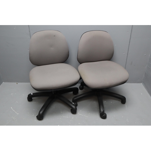 680 - Two Mobilli Adjustable Office Chairs