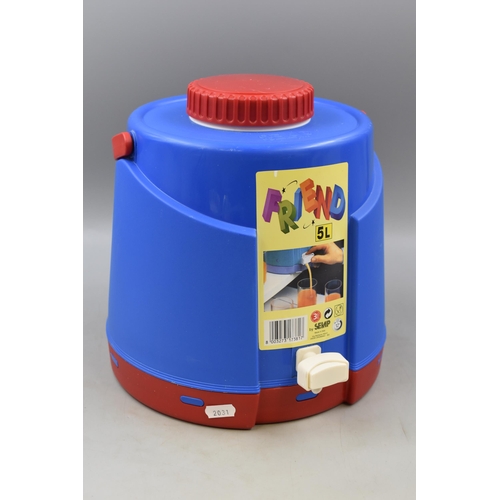 833 - Friend 5 litre Selap Drinks Dispenser