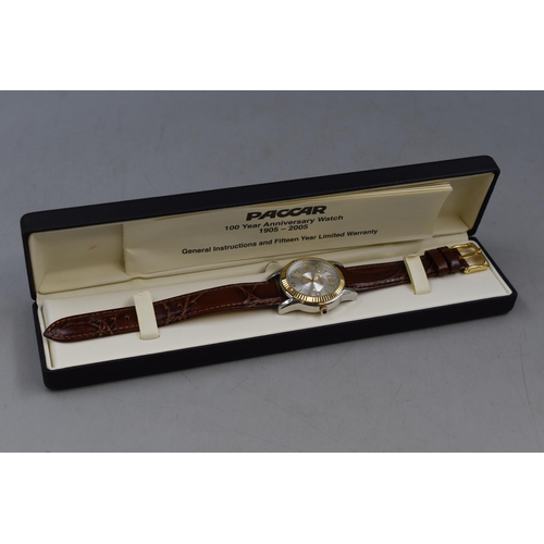 50 - Paccar 100th Year Anniversary Watch with Original Box and Warranty