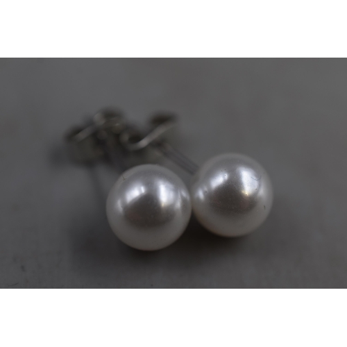 82 - Ten Pairs of Faux Pearl Designer Earrings