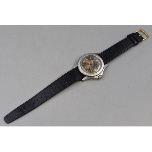 95 - A Mentor De Luxe Mechanical Calendar Watch, Working