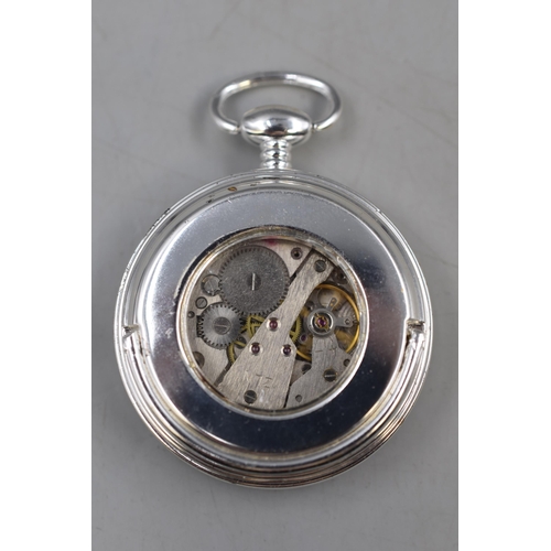 105 - Heritage Mechanical Pocket Watch with Key