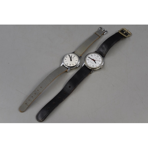 117 - Two Mechanical Watches, Includes Timex and Services. Working