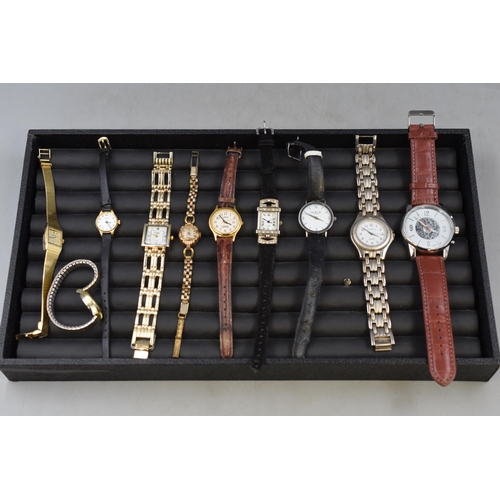 121 - Mixed Selection of watches to Include Lorus, Sekonda and Pulsar