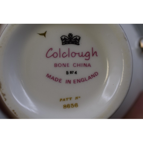 422 - Thirty Three Pieces of Colclough Avon, Includes Teacups, Saucers, Side Plates, And Milk Jug