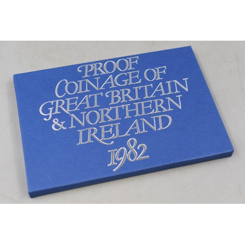 175 - Royal Mint Proof Coinage of Great Britain & Northern Ireland 1982 Coin Set