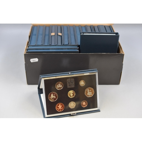 178 - Collection of 17 Royal Mint Proof Coin Set (1971 to 1990)