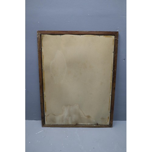 440 - A Frames Chivas Regal Whiskey Advertising Mirror, Approx 26