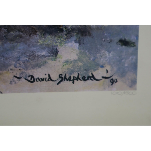 469 - David Shepherd Limited Edition (1010/1500) Signed Print entitled The Sentinel in Framed and Glazed M... 