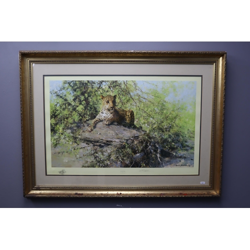 469 - David Shepherd Limited Edition (1010/1500) Signed Print entitled The Sentinel in Framed and Glazed M... 