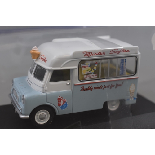 234 - Oxford Diecast 'Mr Softee Bedford CA Ice Cream Van' - 1:43 Scale, in Display Box