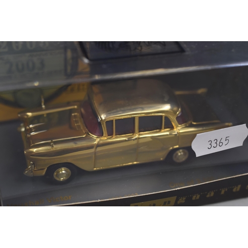 236 - Lledo Vanguards Limited Edition ' Vauxhall Victor ' in Gold Tone, 100th Anniversary of Vauxhall, 190... 