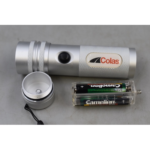 489 - Colas LED Flash Light in Box