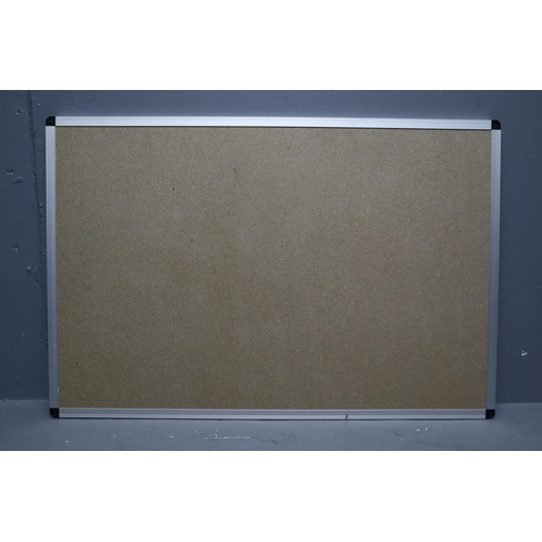 510 - Metal Framed Felt Notice Board (35.5