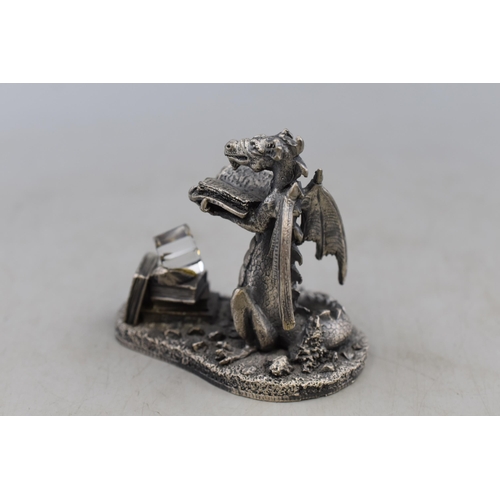 277 - Myth and Magic The Dragon of Wisdom Ornament by Roger Gibson (3” x 3”)