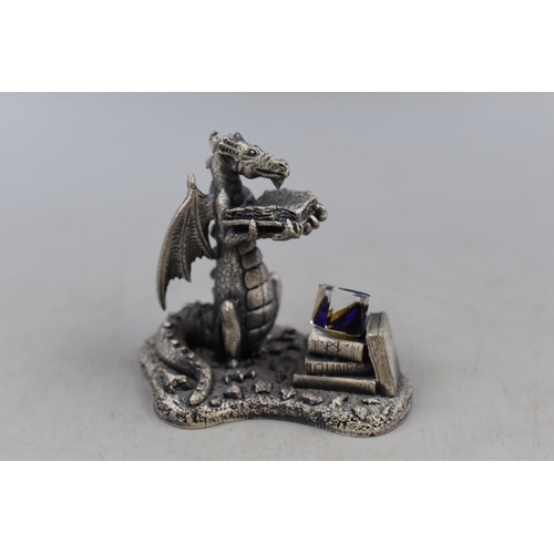 277 - Myth and Magic The Dragon of Wisdom Ornament by Roger Gibson (3” x 3”)