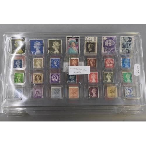 536 - Three Trays to include a Selection of Stamps to include George VI Mint Stamps, George V & George... 