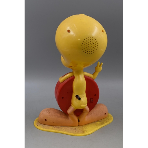 547 - A Retro Tweety Looney Tunes Alarm Clock, Approx 13