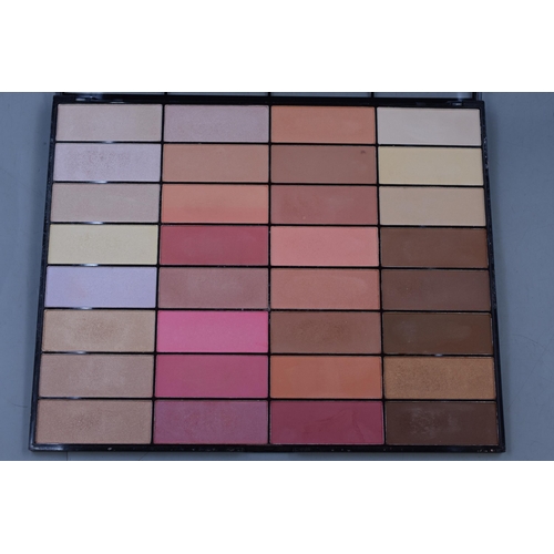 550 - Three Make Up Pallets to include Revolution and Technic