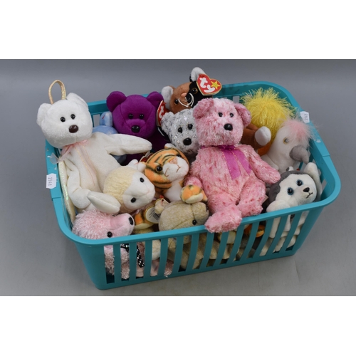 551 - Mixed Selection of TY Teddies Approx.14