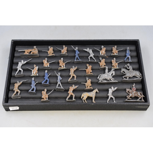 308 - Selection of Vintage Lead Military Figures