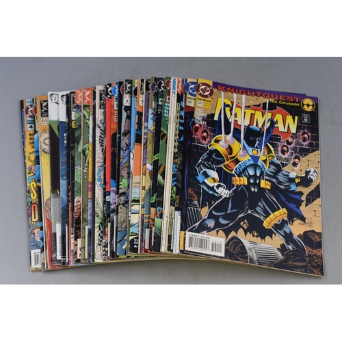 580 - Approx 30 DC Comics including Batman, Justice League, Warlord, Blackhawk, Wild Dog and More